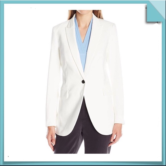 white blazer size 14